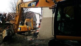 Mühlgasse Bludenz Baustelle