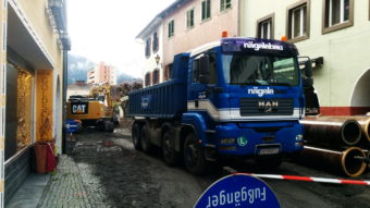 Mühlgasse Bludenz Baustelle