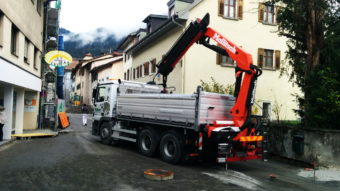 Mühlgasse Bludenz Baustelle