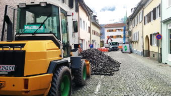 Mühlgasse Bludenz Baustelle