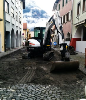 Mühlgasse Bludenz Baustelle