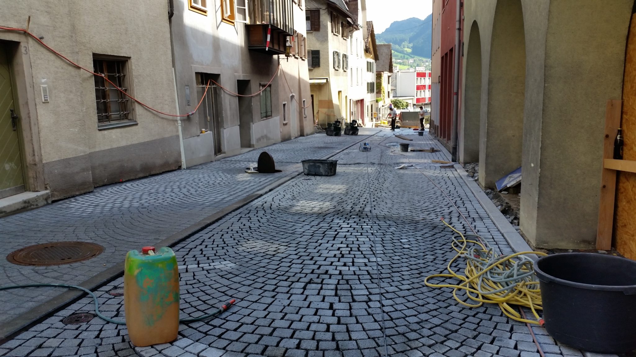 Herrengasse Bludenz Baustelle